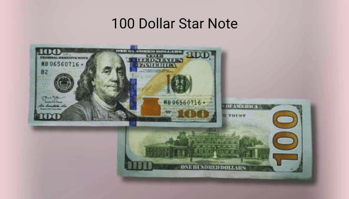 Rare 2013 One Dollar Star Noted bill, collectors item.