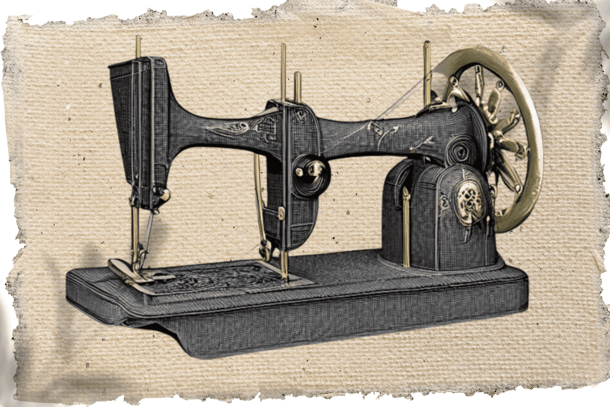 WHITE BRAND ANTIQUE SEWING MACHINE - antiques - by owner